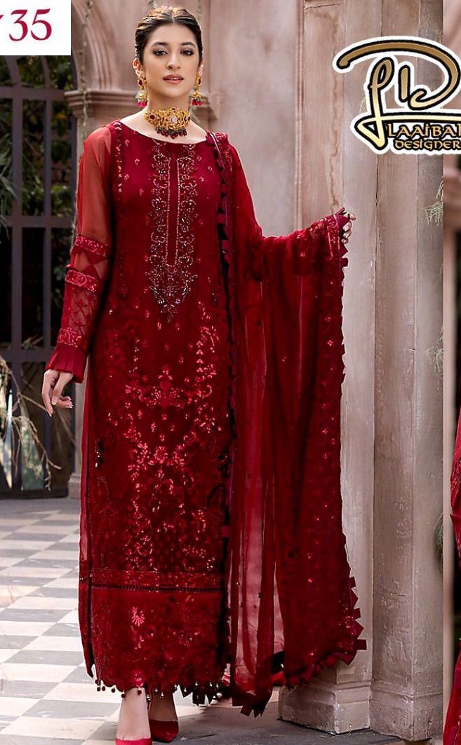 Multicolor Pakistani Designer Suit, Stitched at Rs 2299 in Surat | ID:  2852058208791