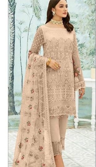 MUSHQ M 159 A DESIGNER PAKISTANI SUITS ONLINE