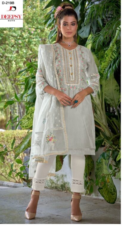 DEEPSY D 219 B PAKISTANI KURTI AT BEST PRICE DEEPSY D 219 B, PAKISTANI SALWAR KAMEEZ WHOLESALER, SALWAR KAMEEZ PAKISTANI SUITS  DEEPSY SUITS, Pakistani Suits, Salwar Kameez, Single, Suits