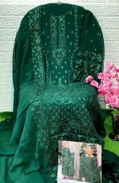 LAAIBAH DESIGNER AYARA 35 C GEORGETT PAKISTANI SUITS ONLINE - Image 2