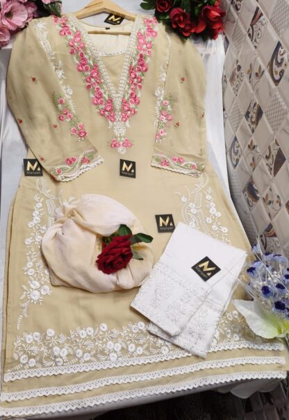 MARIYAH DESIGNER M 57 FANCY PAKISTANI SUITS AT BEST PRICE - Image 5