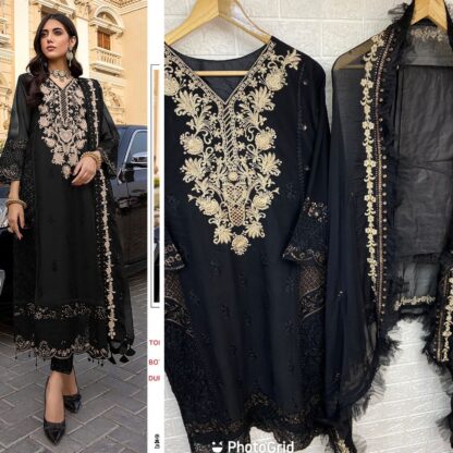 MUSHQ M 144 A READYMADE PAKISTANI SALWAR  KAMEEZ ONLINE - Image 2
