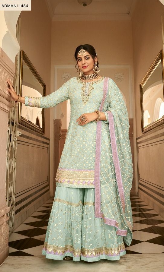Pakistani Net Shirt with Palazzo Dress Online #WN32 | Pakistani dresses,  Casual bridal dress, Bridal dress fashion