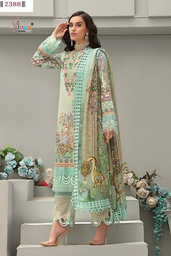 Glossy Simar Elen Vol-3 Wholesale Pure Pashmina Pakistani Style Embroidery  Work Winter Suits - textiledeal.in