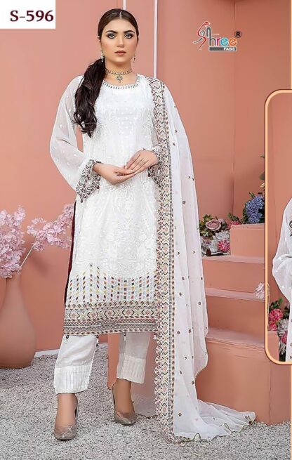 SHREE FABS 596 DESIGNER FESTIVAL PAKISTANI SALWAR KAMEEZ