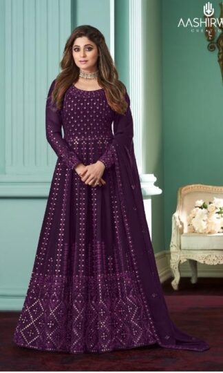 AASHIRWAD 8522 GOWN FOR WOMEN AT BEST PRICE