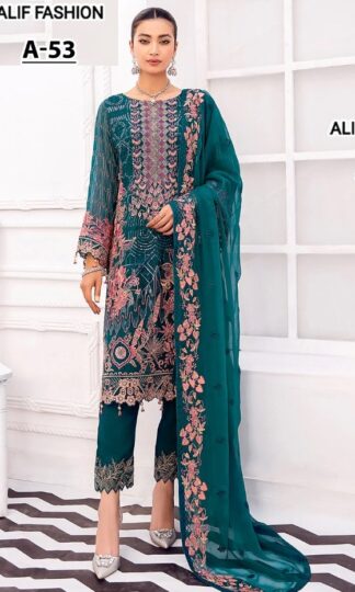 ALIF FASHION A 53 PAKISTANI SUIT ONLINE SHOPPING