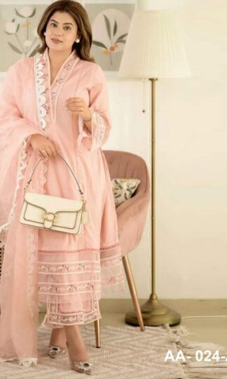 AARSH 024 A MASLIN PAKISTANI KURTIS ONLINE