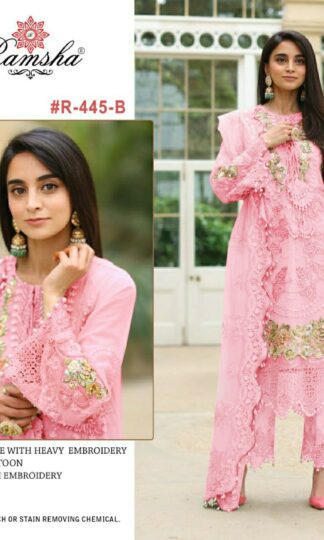 RAMSHA R 445 B  PAKISTANI SUIT ONLINE