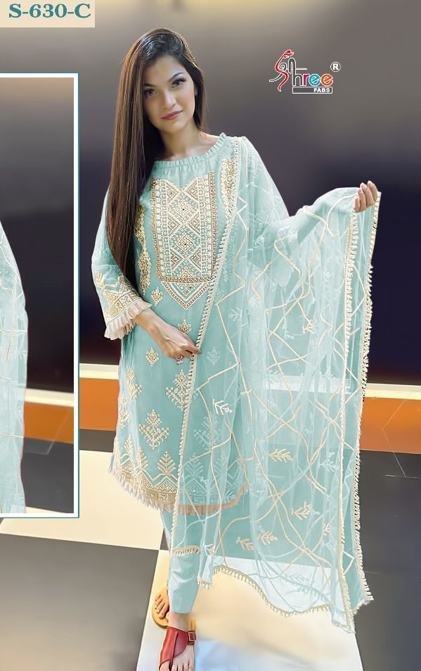 S 901 N 902 Shree Fabs Organza Pakistani Salwar Suits – Kavya Style Plus