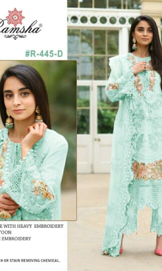 RAMSHA R 445 D PAKISTANI SUIT AT BEST PRICE
