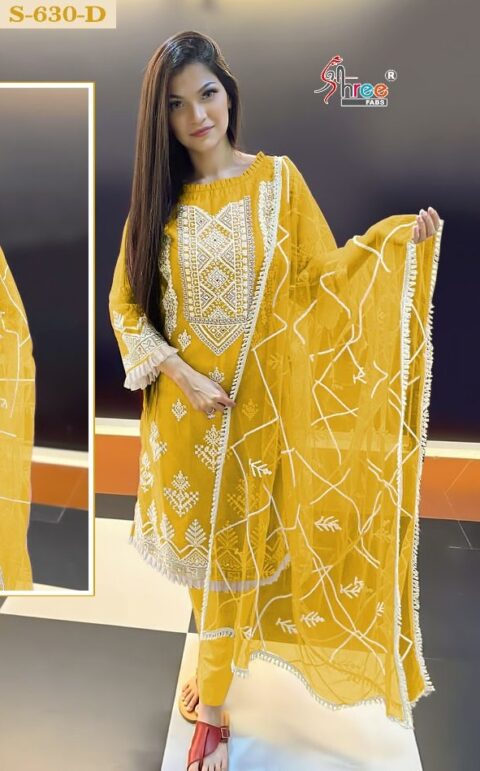 SHREE FABS 630 D PAKISTANI SUIT LATEST COLLECTION