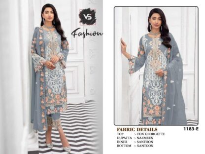 VS FASHION VS 1183 E PAKISTANI SUIT ONLINE SHOPPING - Image 2