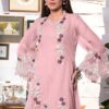ZAINAB FASHION LPC 115 MISTY ROSE PAKISTANI KURTI ONLINE SHOPPING - Image 3