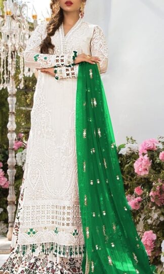 MUSHQ M 156 C GEORGETTE PAKISTANI SALWAR KAMEEZ ONLINE