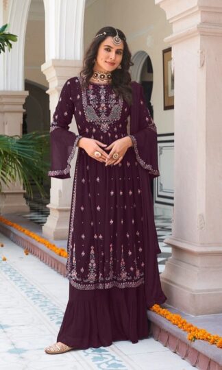 EBA LIFESTYLE 1481 MEHAR PLAZO FOR WOMEN WITH PRICE