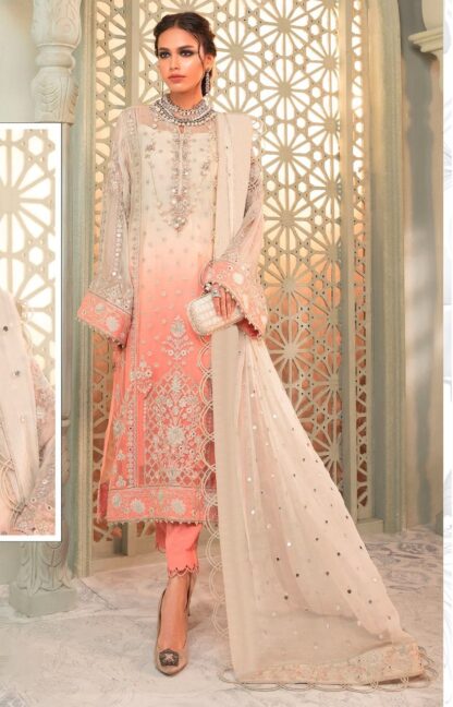 FEPIC ROSEMEEN D 60027 MARIA B VOL 6 PAKISTANI SUIT MANUFACTURER