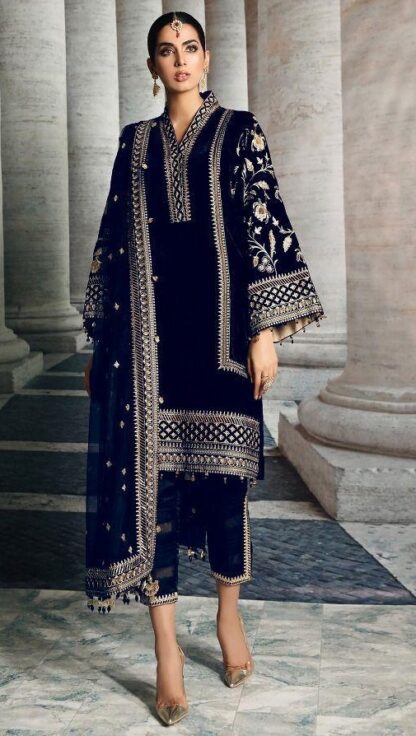 DEEPSY 1171 C ANAYA VELVET PAKISTANI SUIT AT BEST PRICE