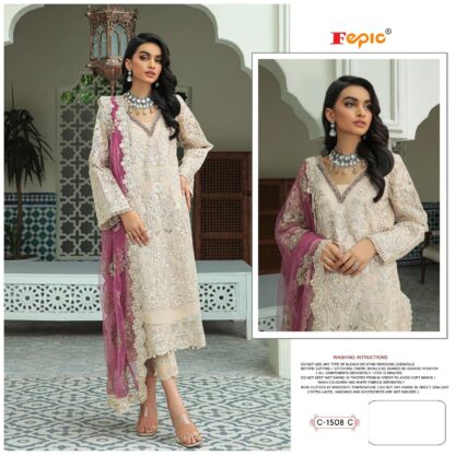 FEPIC ROSEMEEN 1508 C LATEST DEISNER PAKISTANI SUIT ONLINE - Image 3