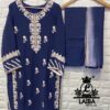 LAIBA AM VOL 143 NAVY BLUE READYMADE PAKISTANI KURTI WITH PRICE