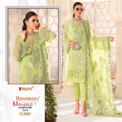 FEPIC ROSEMEEN D 60028 MARIA B VOL 6 PAKISTANI SUIT ONLINE SHOPPING - Image 2