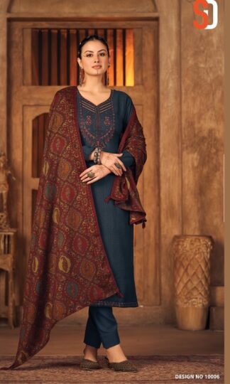 SHRADDHA DESIGNER 10006 VINTAGE WINER PAKISTANI SUIT ONLINE WHOLESALERSHRADDHA DESIGNER 10006 VINTAGE WINER PAKISTANI SUIT ONLINE WHOLESALER