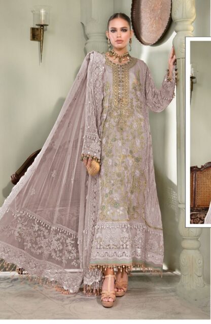 FEPIC ROSEMEEN D 60023 B MARIA B EMBROIDE VOL 6 PAKISTANI SUIT ONLINE SHOPPING