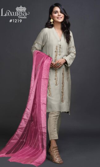 LUXURIA TRENDZ 1219 PAKISTANI KURTIS WITH PANTLUXURIA TRENDZ 1219 PAKISTANI KURTIS WITH PANT