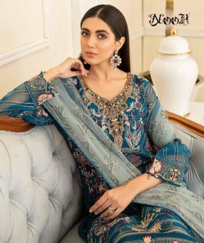 NOOR MINHAL VOL 6 160002 PAKISTANI SALWAR KAMEEZ WHOLESALER NOOR MARYUM N MARIA 1115 PAKISTANI SUITS WHOLESALER, PAKISTANI SUITS WHOLESALE, PAKISTANI SUITS WHOLESALE DELHI, PAKISTANI SUITS WHOLESALE IN DELHI, PAKISTANI SUITS WHOLESALER FROM SURAT, WHOLESALE SUITS COLLECTION  NOOR, Pakistani Suits, Single, ZEEN DESIGNS
