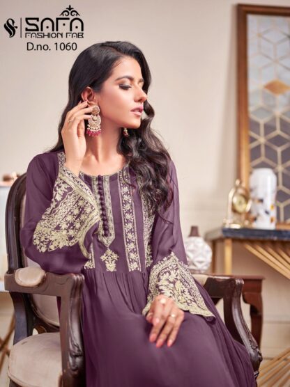 SAFA FASHION FAB 1060 PURPLE READYMADE PAKISTANI KURTI AT BEST PRICE KURTIS SUPPLIER, KURTIS WHOLESALER, SAFA FASHION FAB 1060 PURPLE READYMADE  Kurtis, Pakistani Suits, Single
