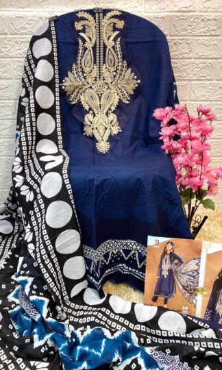 SHRADDHA DESIGNER M PRINT VOL 13 NEVY BLUE PAKISTANI SUITS WITH PRICESHRADDHA DESIGNER M PRINT VOL 13 NEVY BLUE PAKISTANI SUITS WITH PRICE