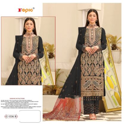 FEPIC ROSMEEN C 1236 B PAKISTANI SUIT ONLINE WHOLESALER