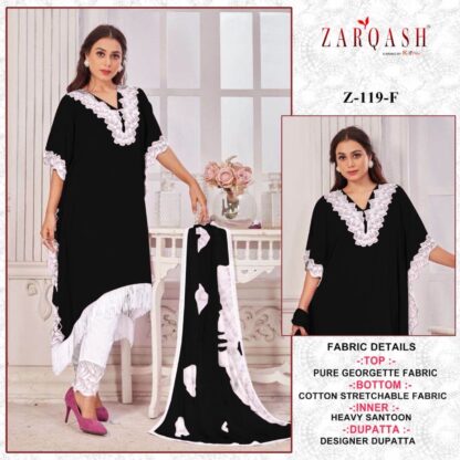 ZARQASH Z 119 F PAKISTANI KURTI ONLINE WHOLESALER