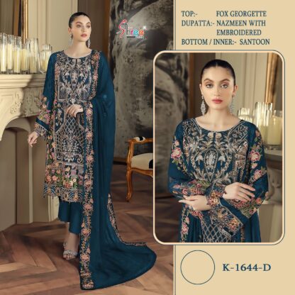 SHREE FABS K 1644 D PAKISTANI SUITS MANUFACTURER IN INDIA