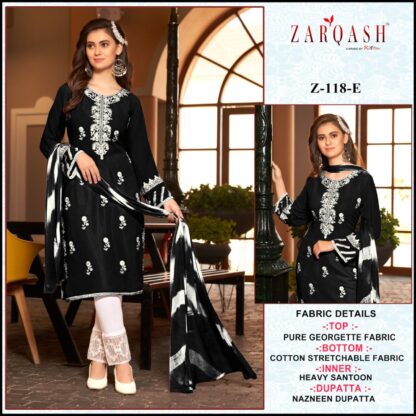 ZARQASH Z 118 E PAKISTANI KURTI AT BEST PRICE