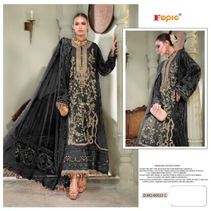 FEPIC ROSEMEEN D 60023 C MARIA B EMBROIDE VOL 6 PAKISTANI SUIT