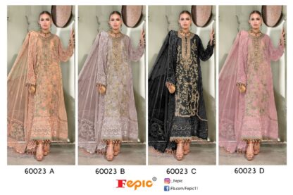 FEPIC ROSEMEEN D 60023 B MARIA B EMBROIDE VOL 6 PAKISTANI SUIT ONLINE SHOPPING