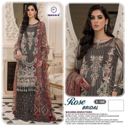 SHANAYA ROSE BRIDEL S 107 PAKISTANI SALWAR SUITS ONLINE