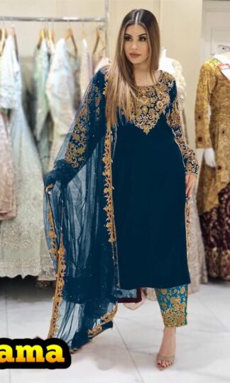 THE LIBAS COLLECTION DHK 1014 RAMA GOWN SUIT FOR GIRLTHE LIBAS COLLECTION DHK 1014 RAMA GOWN SUIT FOR GIRL