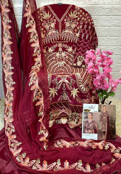 RAMSHA R 530 PAKISTANI SALWAR KAMEEZ WHOLESALER