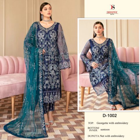 DEEPSY D 1022 PAKISTANI SUITS MANUFACTURER IN INDIA