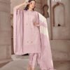LUXURIA TRENDZ 1232 PEACH DESIGNER PAKISTANI KURTI WITH PRICE - Image 4