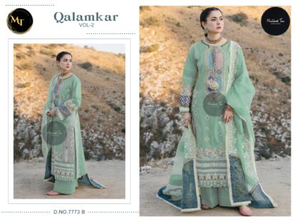 MEHBBOB TEX 7773 QALMAKAR VOL 1 PISTA PAKISTANI SUIT ONLINE