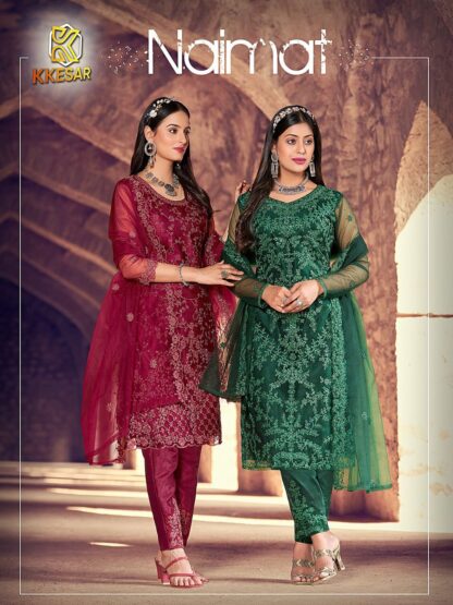 NAIMAT FASHION STUDIO 105 KKESAR PAKISTANI SUIT AT BEST PRICE