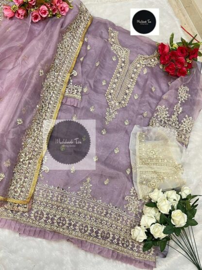 MEHBBOB TEX PURPLE PAKISTANI SALWAR KAMEEZ AT BEST PRICE