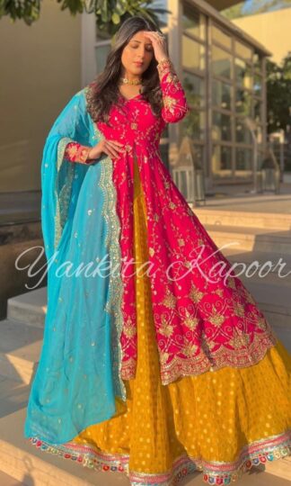 THE LIBAS COLLECTION DESIGNER PARTY WEAR LEHENGA ONLINETHE LIBAS COLLECTION DESIGNER PARTY WEAR LEHENGA ONLINE