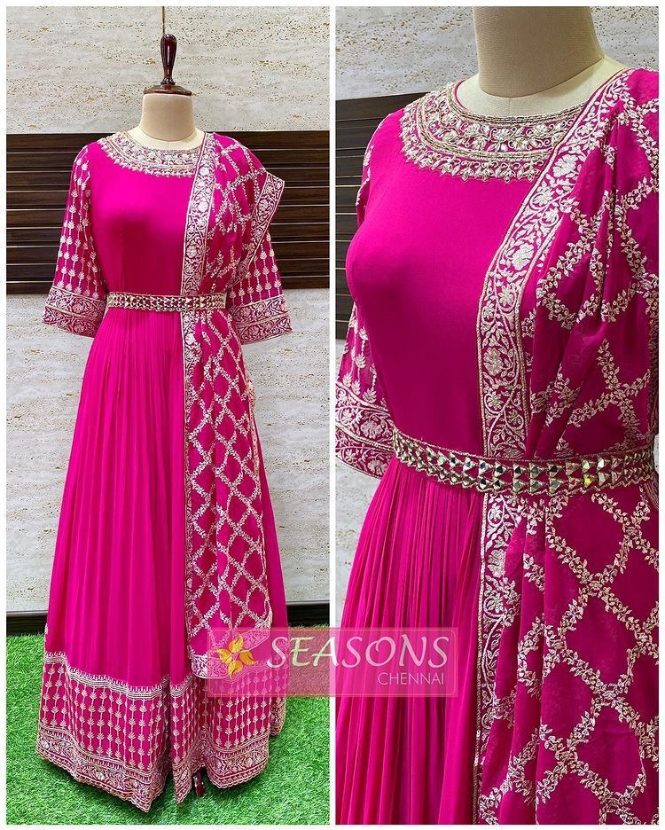 ASHWATH Anarkali Gown Price in India - Buy ASHWATH Anarkali Gown online at  Flipkart.com
