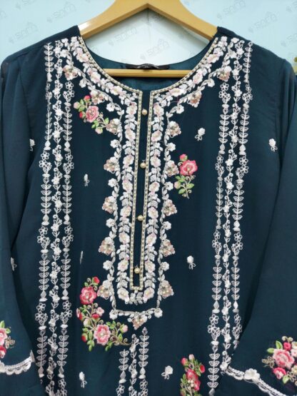 SAFA FASHION FAB 1080 NEVY BLUE PAKISTANI KURTI MANUFACTURER - Image 2