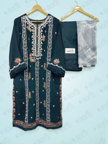 SAFA FASHION FAB 1080 NEVY BLUE PAKISTANI KURTI MANUFACTURER