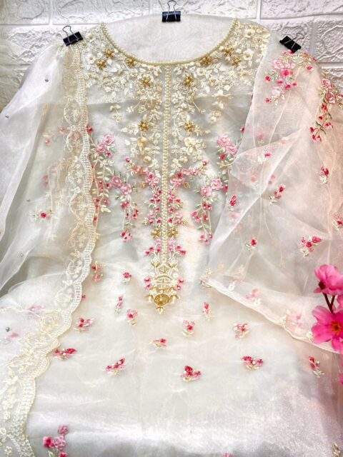 The Libas Collection White Magic Masala Pakistani Suits Online Wholesaler